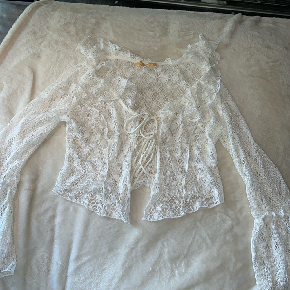 Urban oufitters crochet top